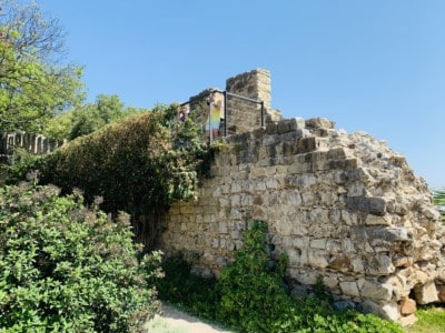 The ruins of Tavira castle